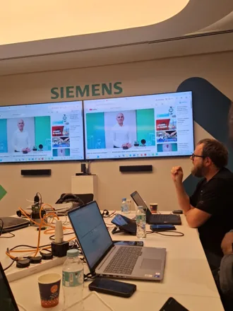 Siemens — technical training session